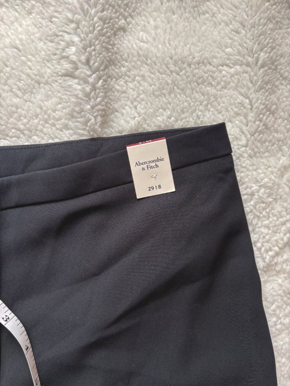 Abercrombie Black Ankle Trousers Womens 29/8 NWT - Picture 5 of 8